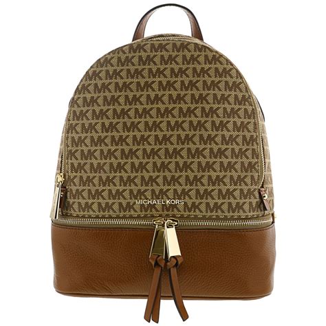 michael kors rucksack beige|michael kors backpack price.